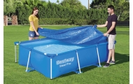 Pokrywa 264x174cm na Basen stelażowy Steel Pro 259x170x61cm BESTWAY
