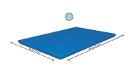 Dangtis 264x174cm, skirtas Steel Pro 259x170x61cm BESTWAY baseinui