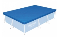 Pokrywa 304x205cm na Basen stelażowy Steel Pro 300x201x66cm BESTWAY