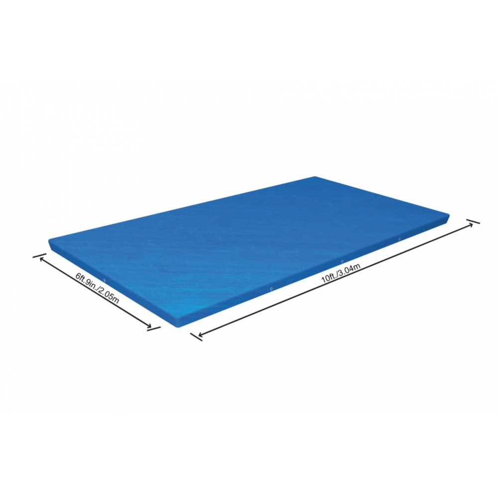 Pokrywa 304x205cm na Basen stelażowy Steel Pro 300x201x66cm BESTWAY
