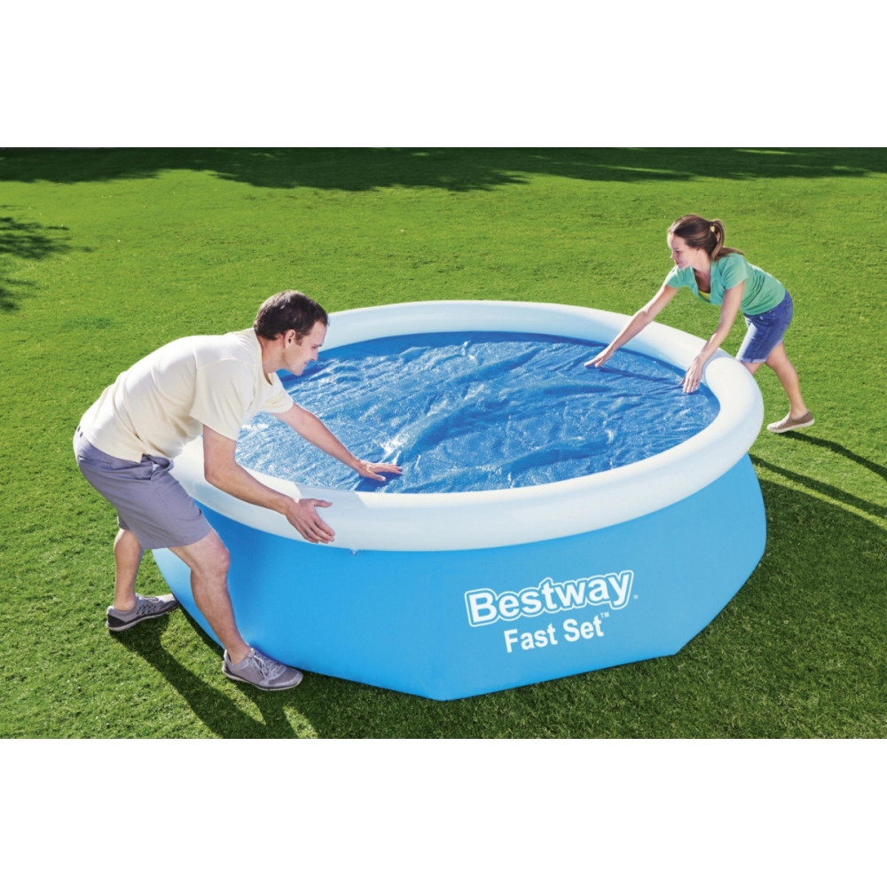 Pokrywa solarna 289cm na Basen ogrodowy 305cm/10FT BESTWAY