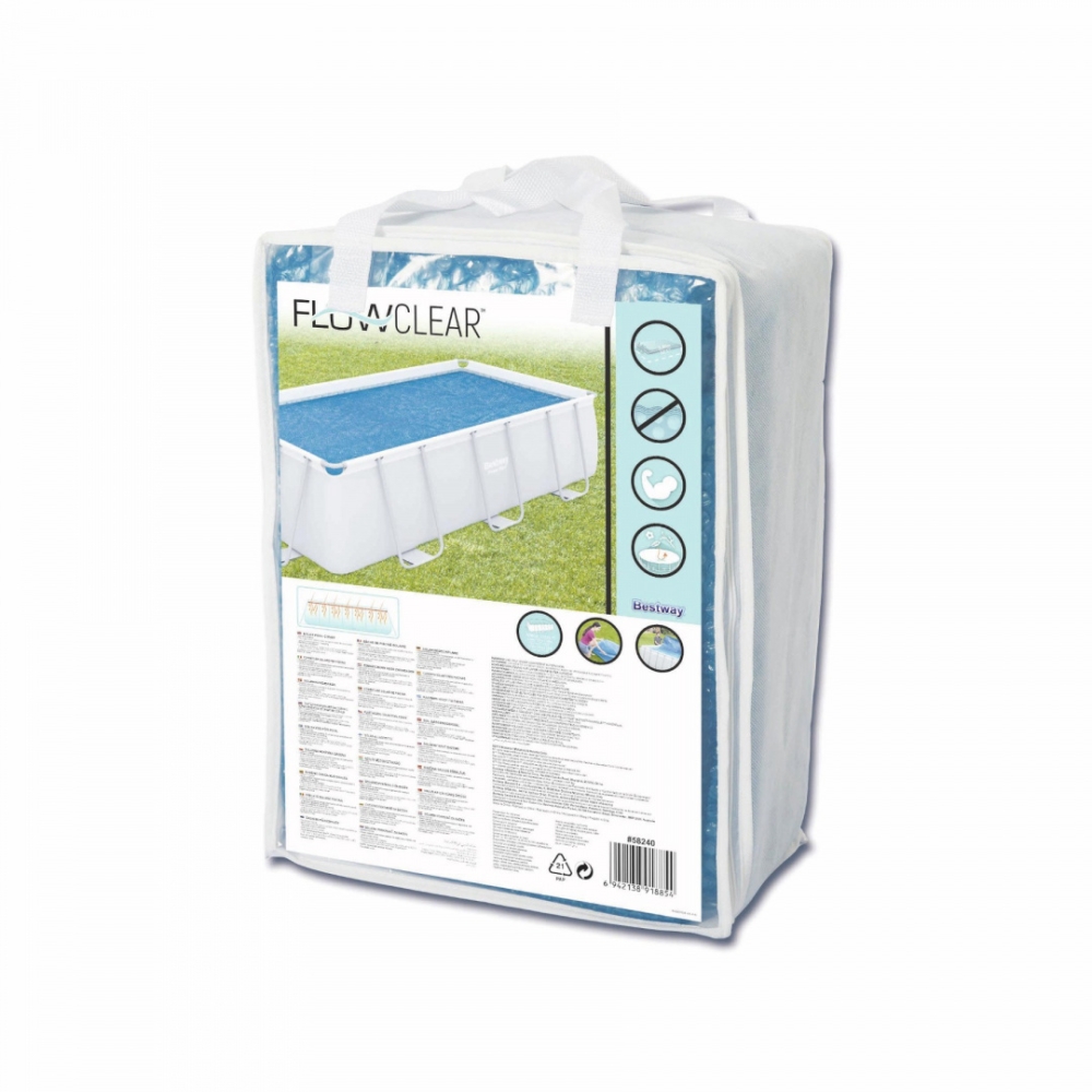 Pokrywa Solarna Do Basenu 404 x 201 cm Bestway 58240