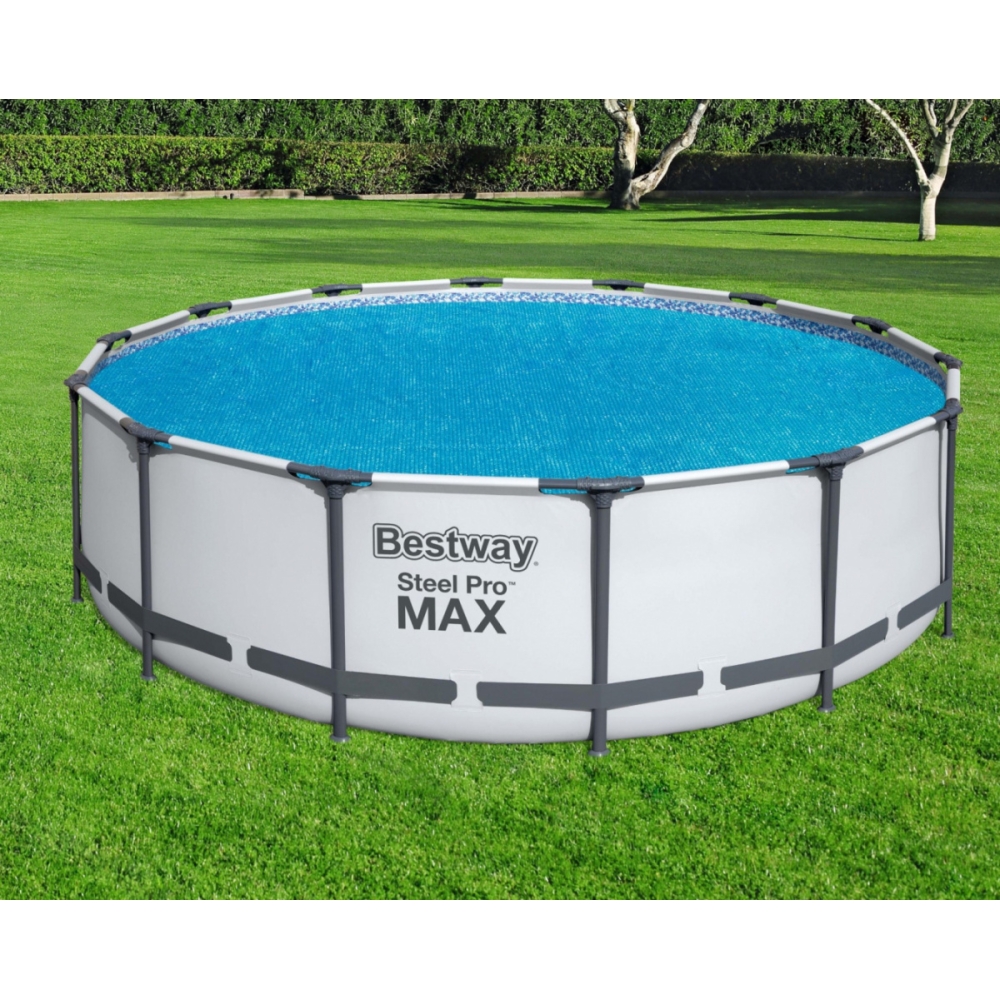 Saulės dangtis baseinui 427 cm Bestway 58252