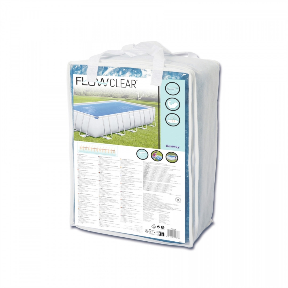 Pokrywa solarna do basenów 732 x 366 cm Bestway 58228