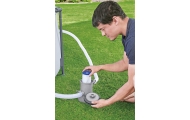 Baseino filtravimo siurblys 1249l/h BESTWAY + pakaitinis filtras I
