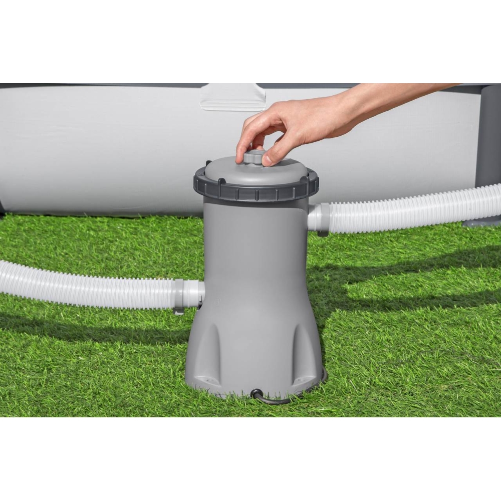 Baseino filtro siurblys BESTWAY 3028l/h + pakaitinis filtras II
