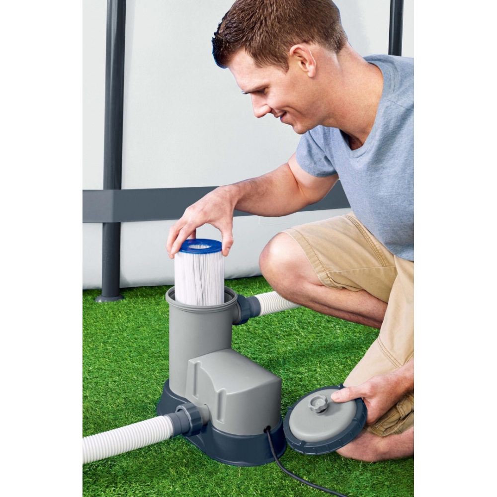 Baseino filtravimo siurblys BESTWAY 5678l/h + pakaitinis filtras III