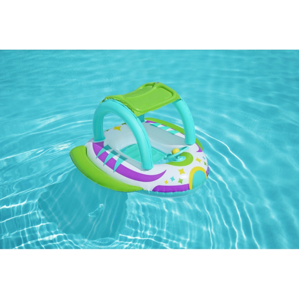 Pripučiama valtis 107cm x 112cm Bestway 34149-Žaislai, Lauko žaislai, Pripučiami ratai, žaislai, čiužiniai-e-vaikas