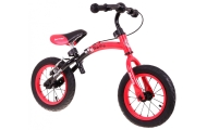 Vaikų krosinis dviratis "Boomerang SporTrike Red" Mokomasi važiuoti + Keičiamas rėmo išdėstymas-Judėjimui, Balansiniai dviratuka