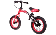 Rowerek biegowy dla dzieci Boomerang SporTrike Czerwony Nauki jazdy + Zmienny układ ramy