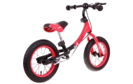 Rowerek biegowy dla dzieci Boomerang SporTrike Czerwony Nauki jazdy + Zmienny układ ramy