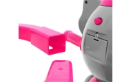 Triratis "Elephant Pink" + garsai + stogelis + barjeras + atrama kojoms + rankena + laikymo skyrius-Judėjimui, Triratukai vaikam