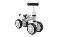 Pierwszy Rowerek biegowy PettyTrike dla dzieci Biały 4-kołowy Jeździk SporTrike