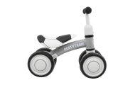 Pirmasis PettyTrike vaikiškas krosinis dviratis White 4 ratų SporTrike Rider-Judėjimui, Balansiniai dviratukai-e-vaikas