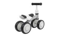Pierwszy Rowerek biegowy PettyTrike dla dzieci Biały 4-kołowy Jeździk SporTrike