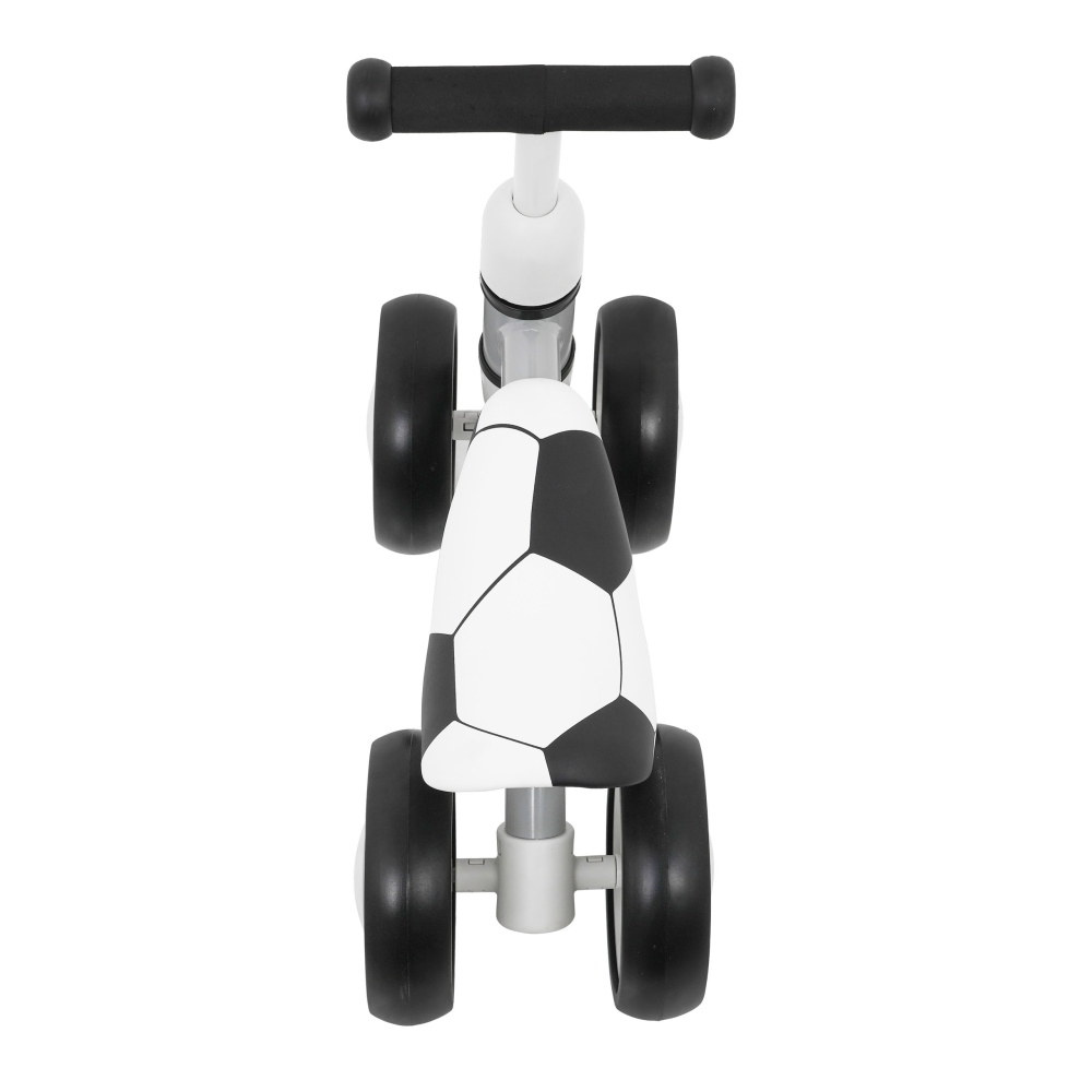 Pirmasis PettyTrike vaikiškas krosinis dviratis White 4 ratų SporTrike Rider-Judėjimui, Balansiniai dviratukai-e-vaikas