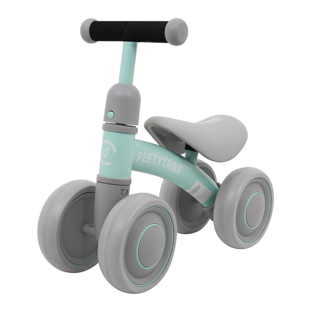 Pirmasis PettyTrike vaikiškas krosinis dviratis Green 4 ratų SporTrike-Judėjimui, Balansiniai dviratukai-e-vaikas