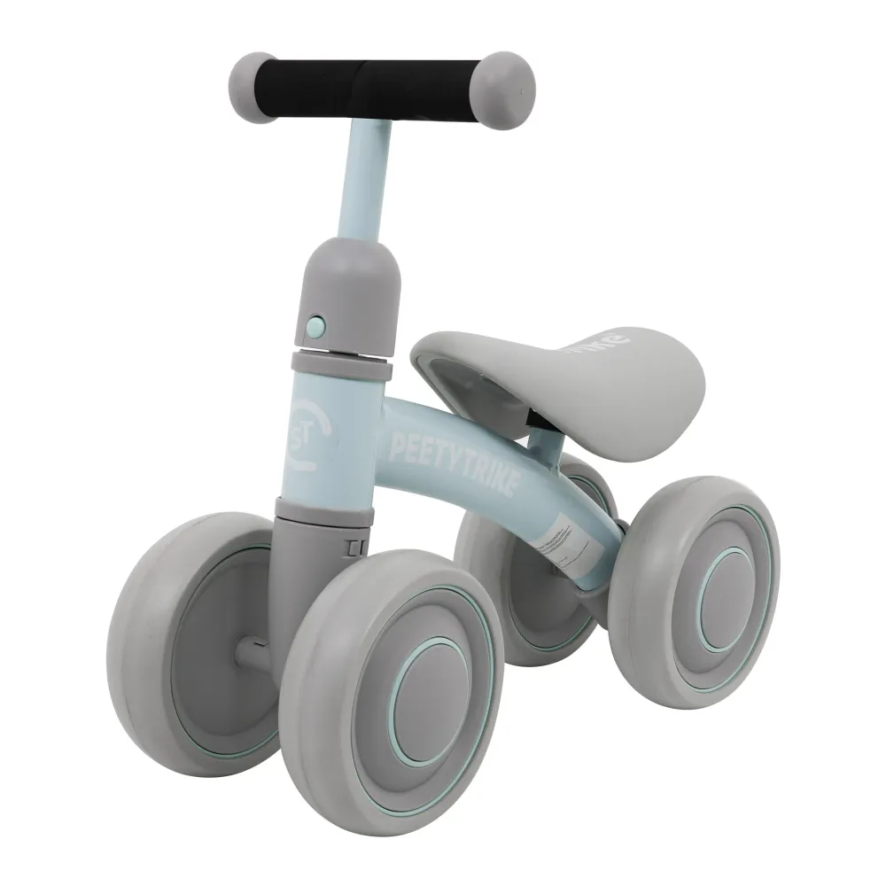 Pirmasis PettyTrike vaikiškas krosinis dviratis Blue 4 ratų SporTrike-Judėjimui, Balansiniai dviratukai-e-vaikas