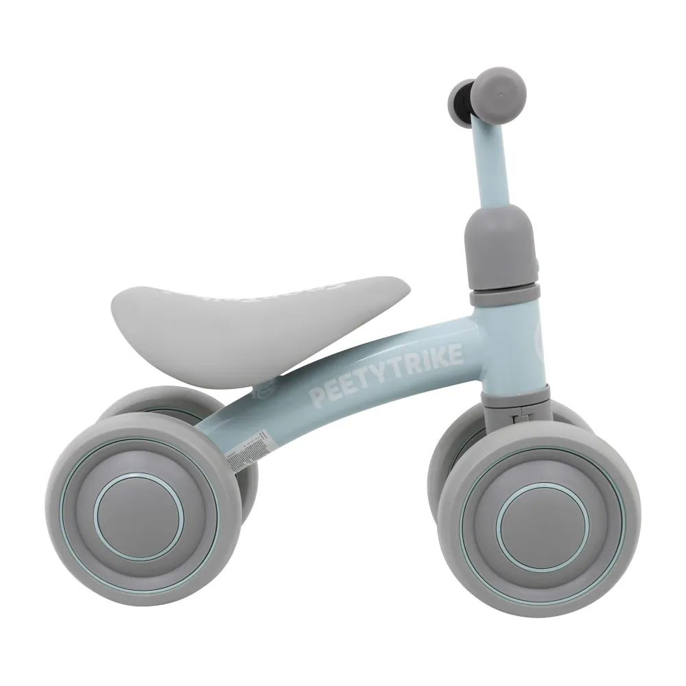 Pirmasis PettyTrike vaikiškas krosinis dviratis Blue 4 ratų SporTrike-Judėjimui, Balansiniai dviratukai-e-vaikas