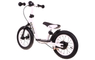 Rowerek biegowy SporTrike Balancer dla dzieci Biały Pierwszy rowerek do Nauki jazdy