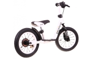 "SporTrike Balancer" vaikiškas krosinis dviratis Baltas Pirmasis dviratis, kuriuo galima išmokti važiuoti-Judėjimui, Balansiniai
