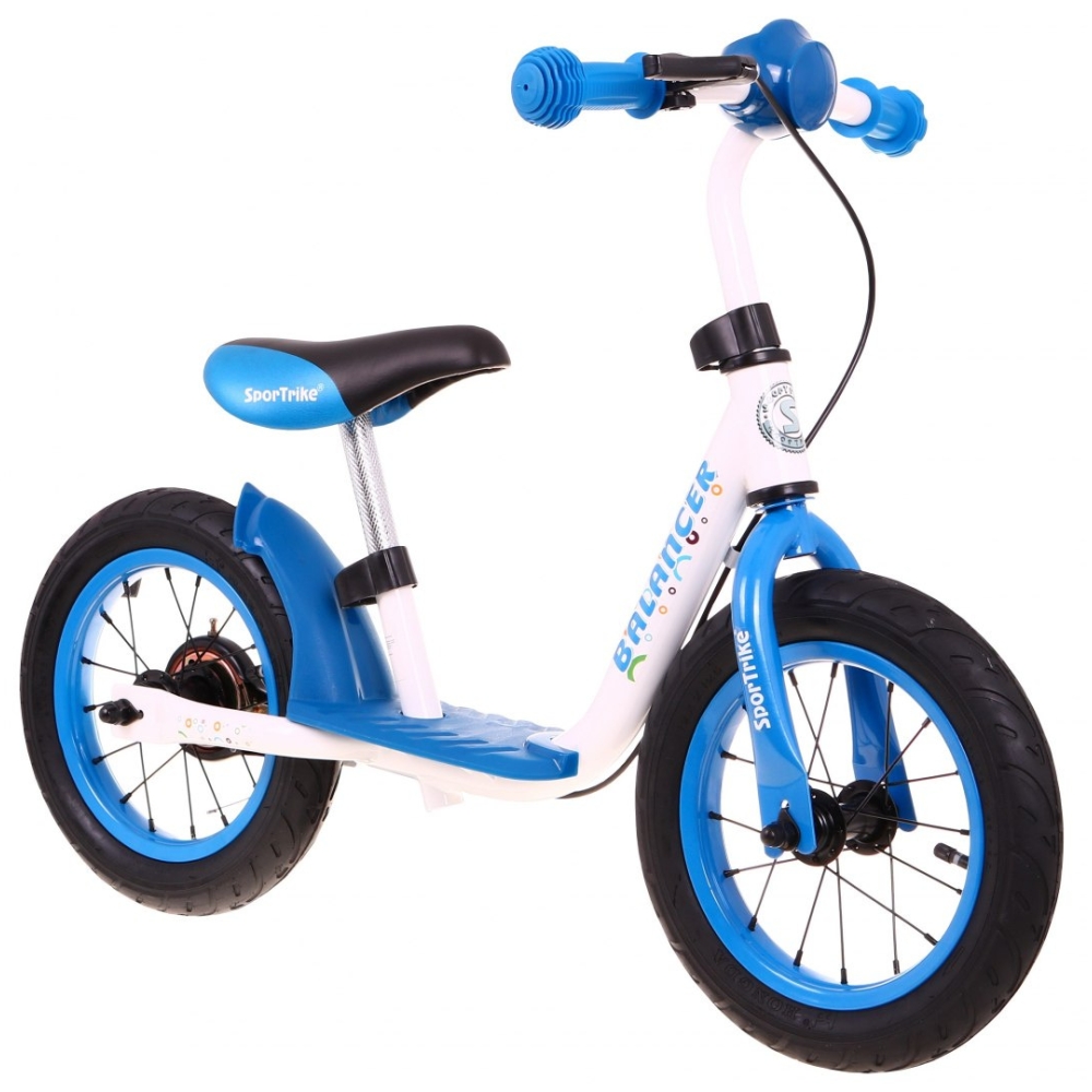 "SporTrike Balancer" vaikiškas krosinis dviratis Mėlynas Pirmasis dviratis, kuriuo galima išmokti važiuoti-Judėjimui, Balansinia