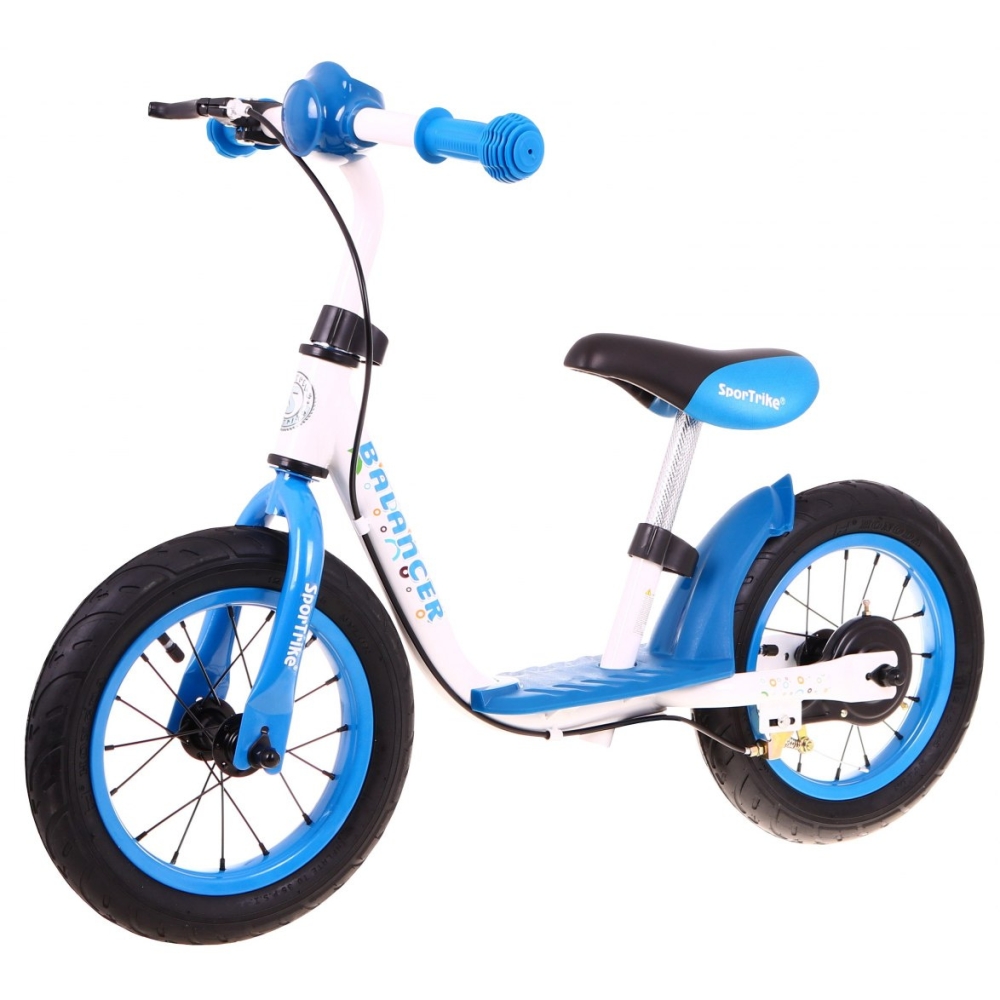 "SporTrike Balancer" vaikiškas krosinis dviratis Mėlynas Pirmasis dviratis, kuriuo galima išmokti važiuoti-Judėjimui, Balansinia