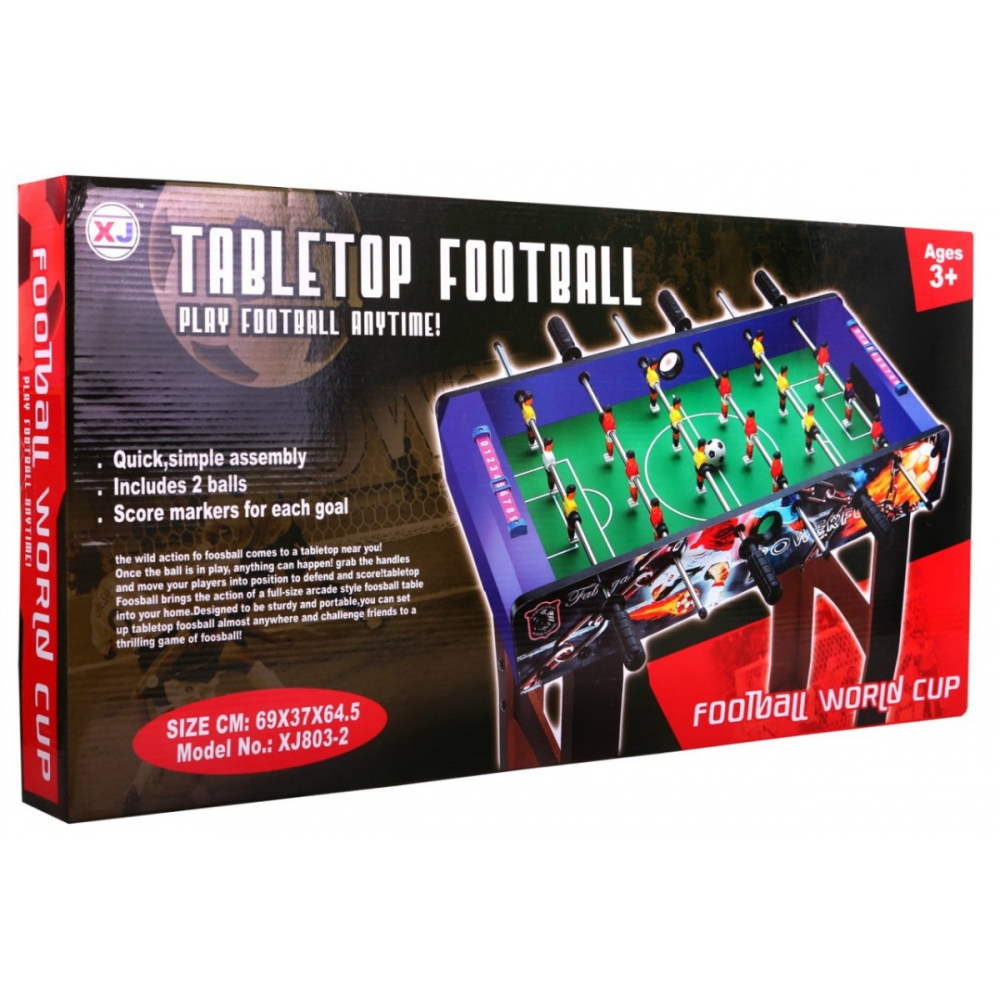 Futbolo stalas vaikams 3+ MDF lenta + 6 giljotinos Arkadinis žaidimas