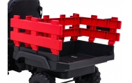 Traktor Titanium Z Przyczepą Czerwony