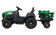 Traktor Titanium Z Przyczepą Zielony