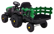 Traktor Titanium Z Przyczepą Zielony