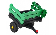 Traktor Titanium Z Przyczepą Zielony