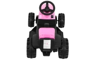 Traktor z Przyczepą Różowy
