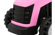 Traktor z Przyczepą Różowy