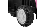 Traktor z Przyczepą Różowy
