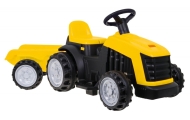 Traktorius su priekaba, Yellow-Elektromobiliai vaikams, Traktoriai-e-vaikas