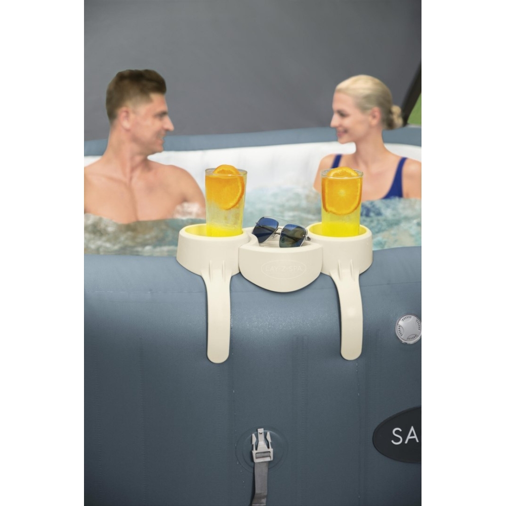 Uchwyt na napoje do Jacuzzi Lay-Z-Spa BESTWAY + 2 Przegrody + Tacka