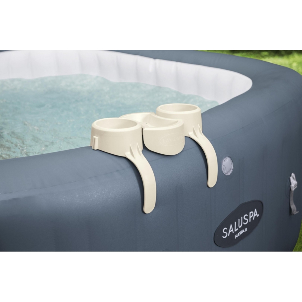 Uchwyt na napoje do Jacuzzi Lay-Z-Spa BESTWAY + 2 Przegrody + Tacka