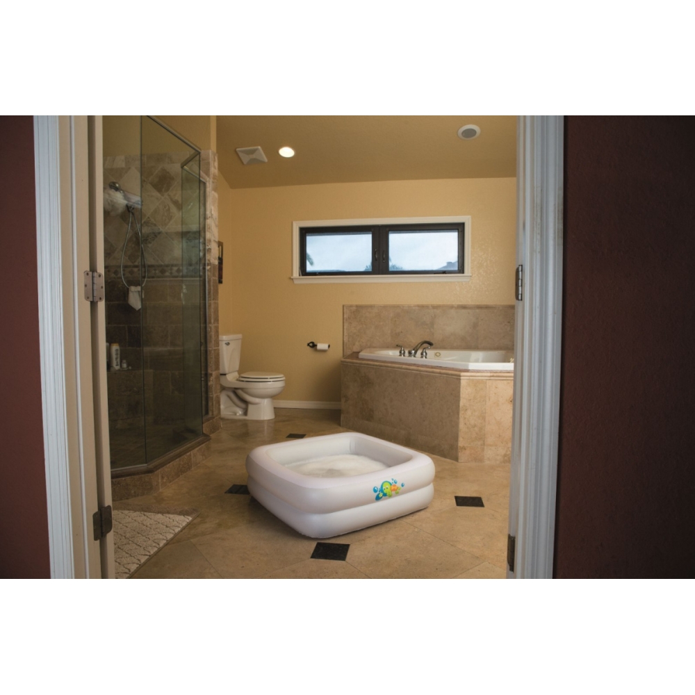 Pripučiamas baseinas 86 x 86 x 25 cm Bestway 51116-Žaislai, Lauko žaislai, Baseinai, Pripučiami baseinai-e-vaikas