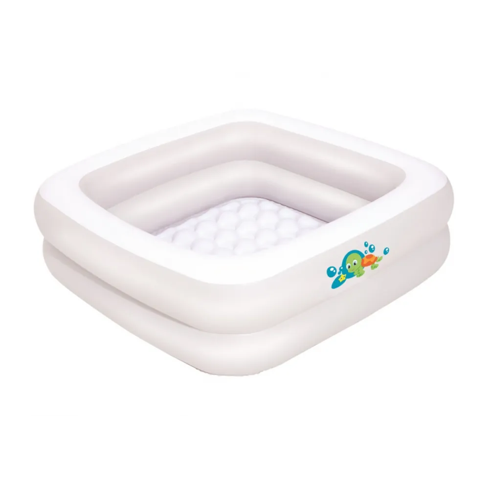 Pripučiamas baseinas 86 x 86 x 25 cm Bestway 51116-Žaislai, Lauko žaislai, Baseinai, Pripučiami baseinai-e-vaikas