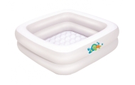Pripučiamas baseinas 86 x 86 x 25 cm Bestway 51116-Žaislai, Lauko žaislai, Baseinai, Pripučiami baseinai-e-vaikas