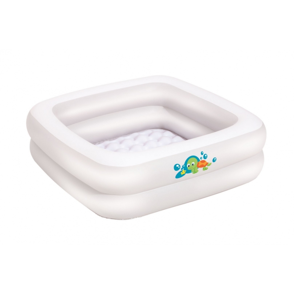 Pripučiamas baseinas 86 x 86 x 25 cm Bestway 51116-Žaislai, Lauko žaislai, Baseinai, Pripučiami baseinai-e-vaikas
