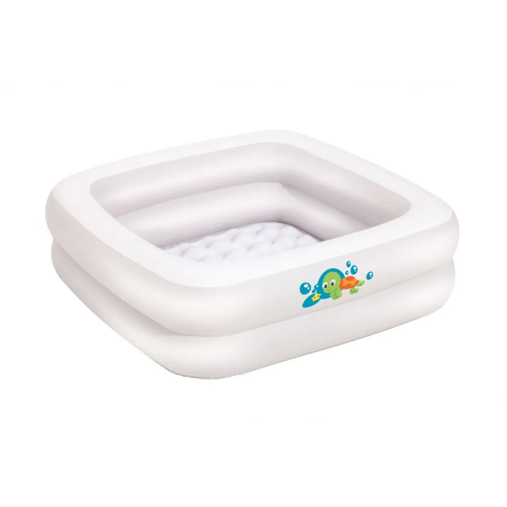 Pripučiamas baseinas 86 x 86 x 25 cm Bestway 51116-Žaislai, Lauko žaislai, Baseinai, Pripučiami baseinai-e-vaikas