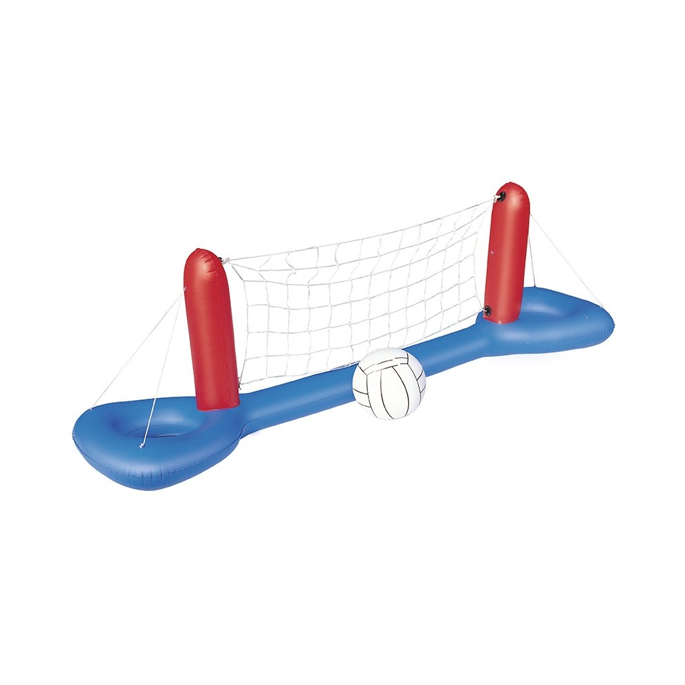 Plaukiojantis baseino tinklinio rinkinys 252 x 64 cm Bestway 52133-Žaislai, Lauko žaislai, Pripučiami ratai, žaislai, čiužiniai-