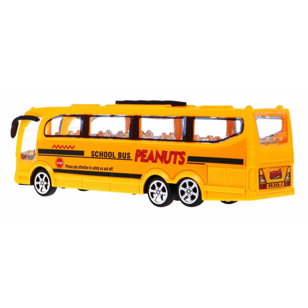 3 autobusų modeliai vaikams 3+ Mokyklinis autobusas + Ekskursiniai autobusai + Gyvos spalvos