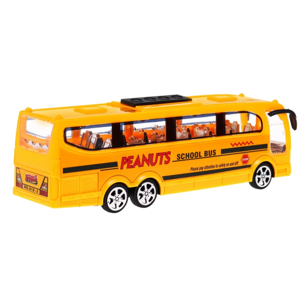 3 autobusų modeliai vaikams 3+ Mokyklinis autobusas + Ekskursiniai autobusai + Gyvos spalvos