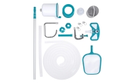 Plaukimo baseino valymo rinkinys BESTWAY 3-in-1 + dulkių siurblys + sietelis + skimeris