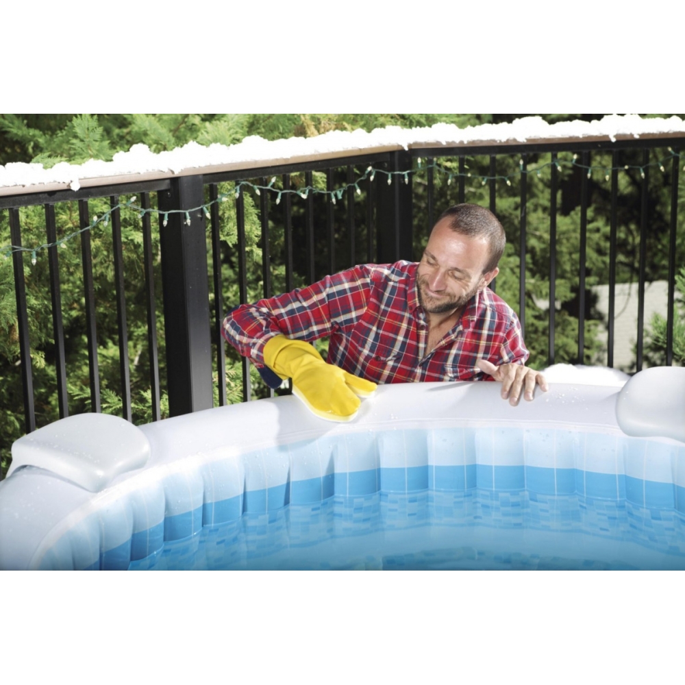 Zestaw Czyszczący 3w1 do Jacuzzi Lay-Z-Spa BESTWAY + Siatka + Szczotka + Rękawica