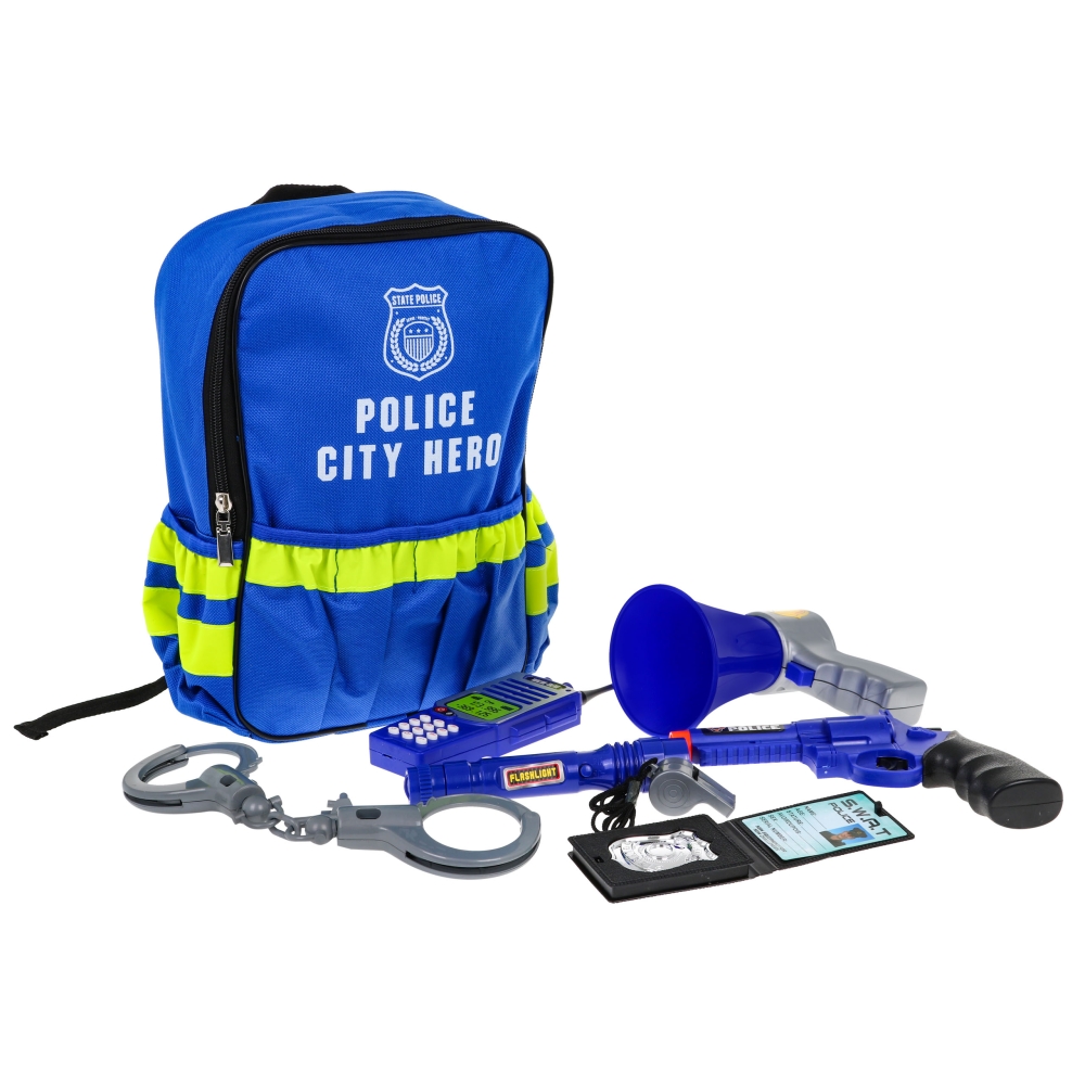 Interaktyvus mažojo policininko rinkinys vaikams nuo 3 metų-Žaislai, Profesijos, buities žaislai, Profesiniai žaislai-e-vaikas