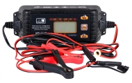 Akumuliatoriaus įkroviklis su LCD ekranu 12V ir 24V + 2 specialūs režimai